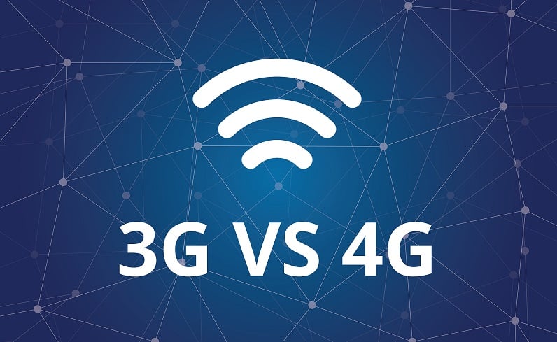 Difference between WiFi, 3G and 4G