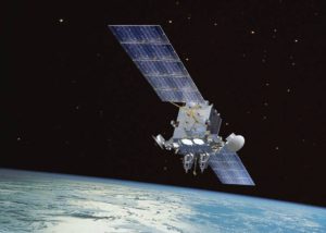 satellite in space