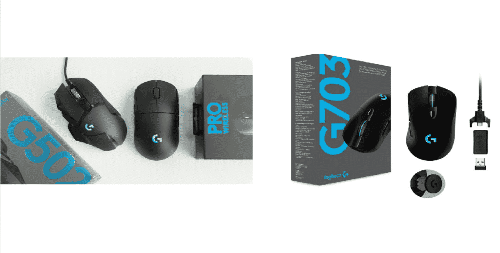 G703 vs G Pro Wireless