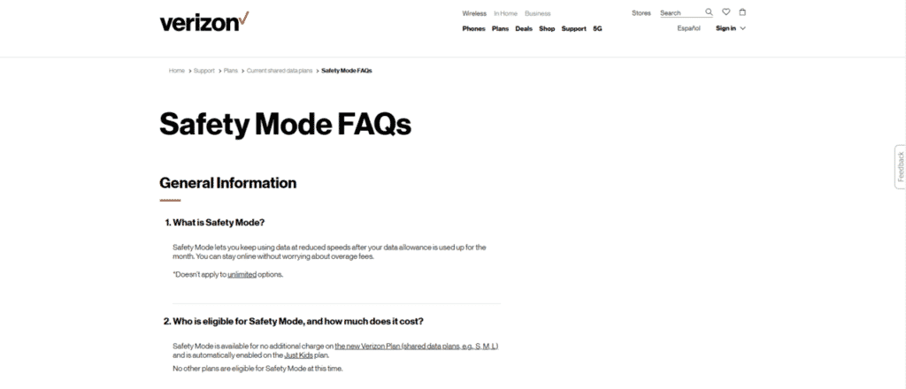 What Is Verizon Safety Mode? - Internet Access Guide