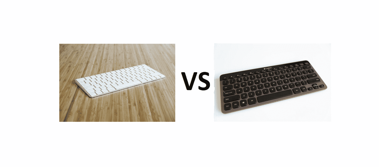 sem fio vs teclado bluetooth