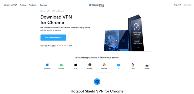 Hotspot Shield Free Vpn Proxy Chrome Extension Download