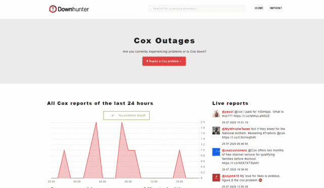 5 Websites To Check The Cox Internet Outage - Internet Access Guide