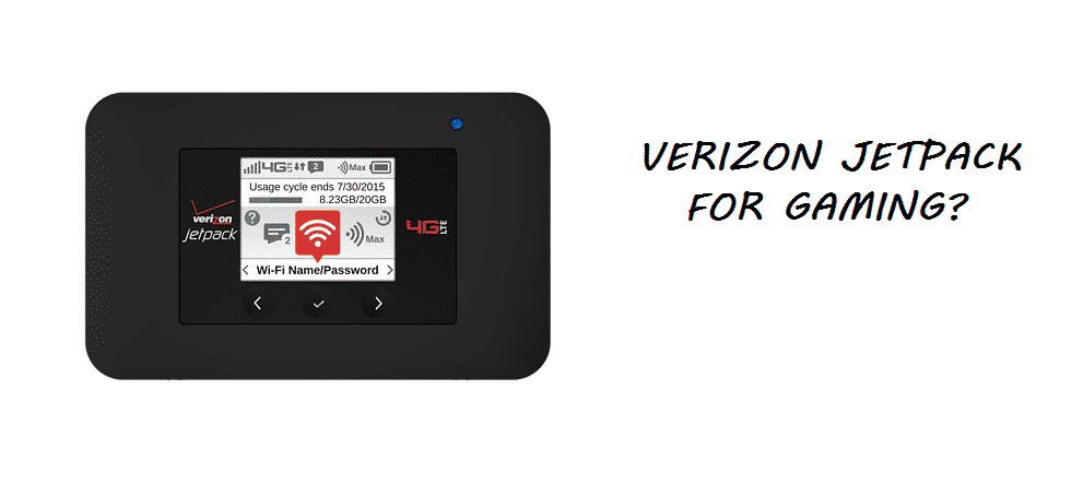 gaming on verizon jetpack