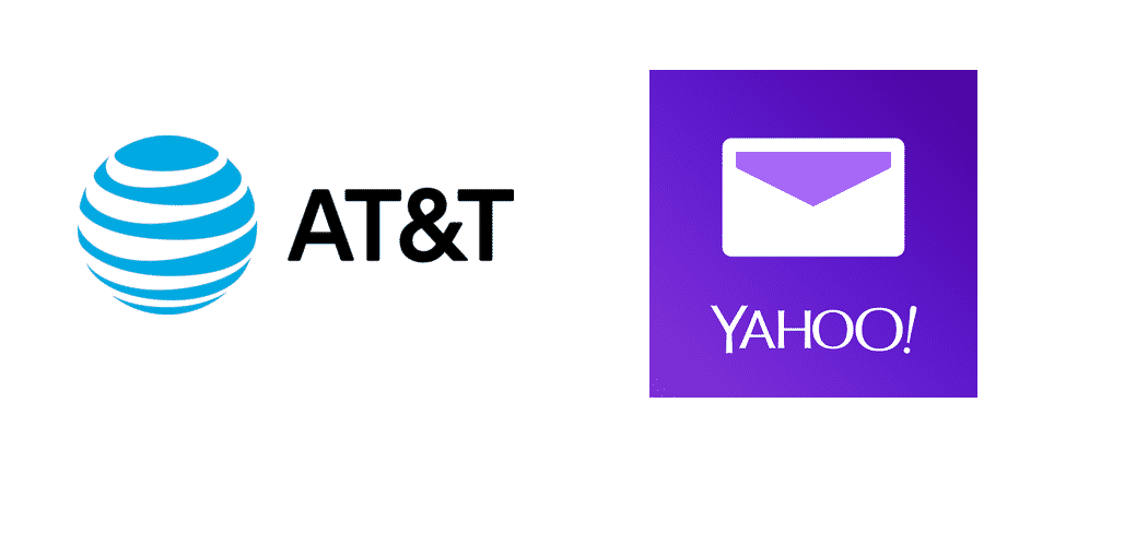 how do i separate my yahoo email from at&t?