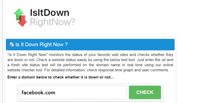 isitdownrightnow mediacom internet outage