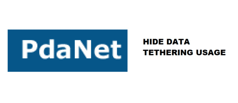 pdanet tether
