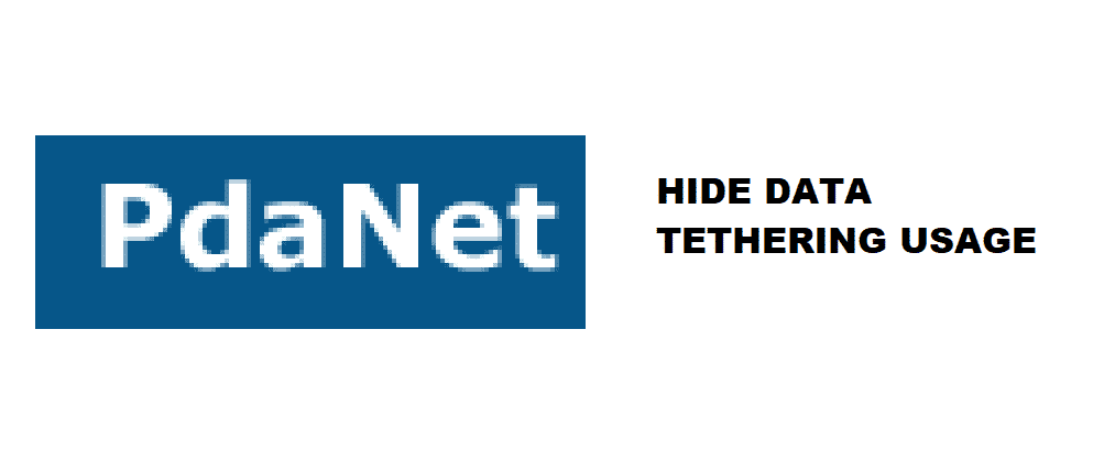 pdanet tether