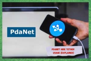 pdanet hide tether usage