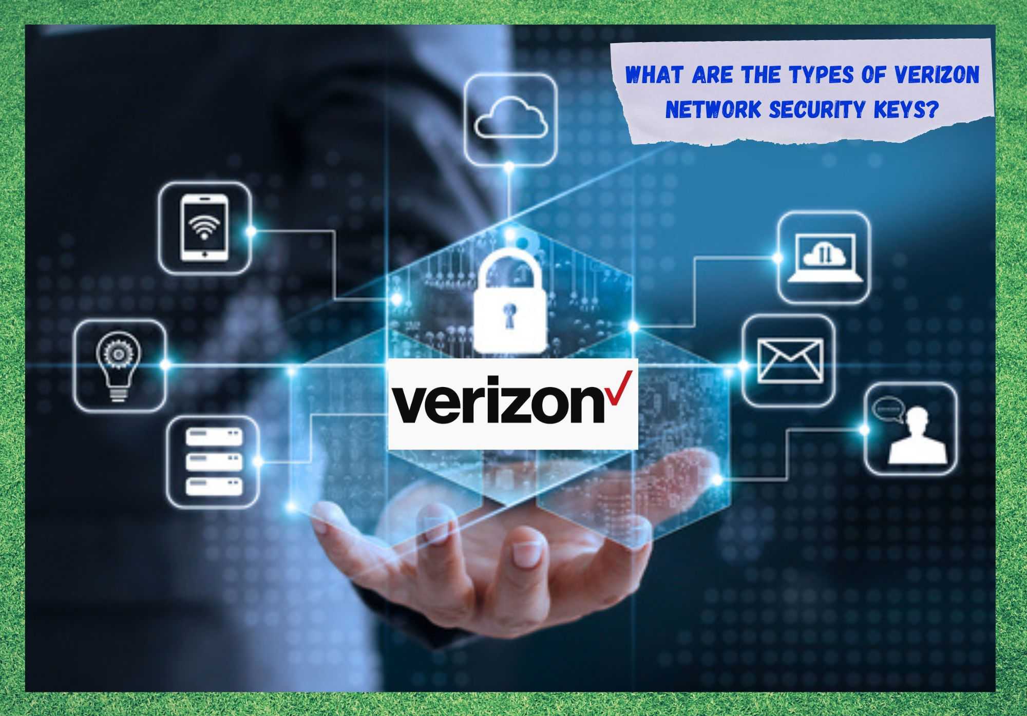 verizon network security key