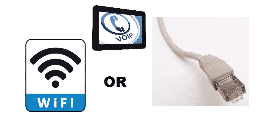 wifi or ethernet for voip