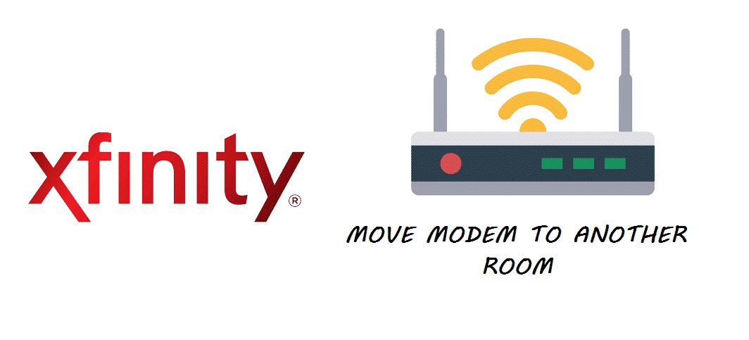 xfinity can i move my modem to another room