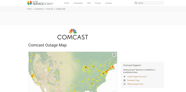 8 Websites To Check The Xfinity Internet Outage - Internet Access Guide