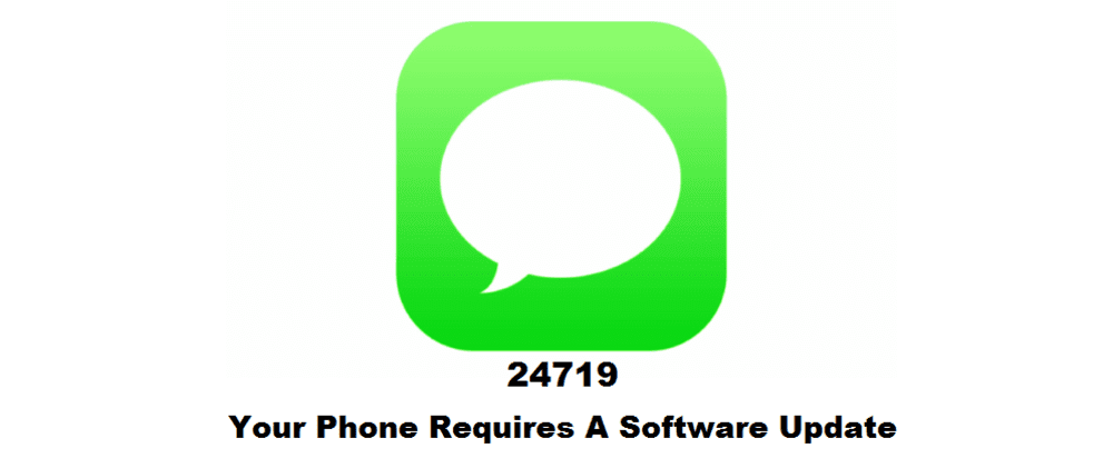 24719 your phone requires a software update