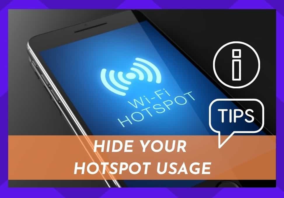 Hide Hotspot Usage