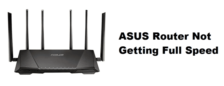 asus router speed test