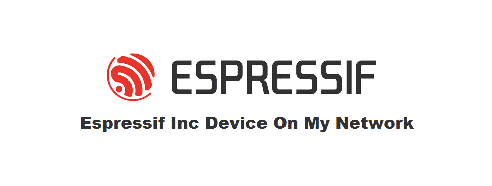 espressif inc device on my network