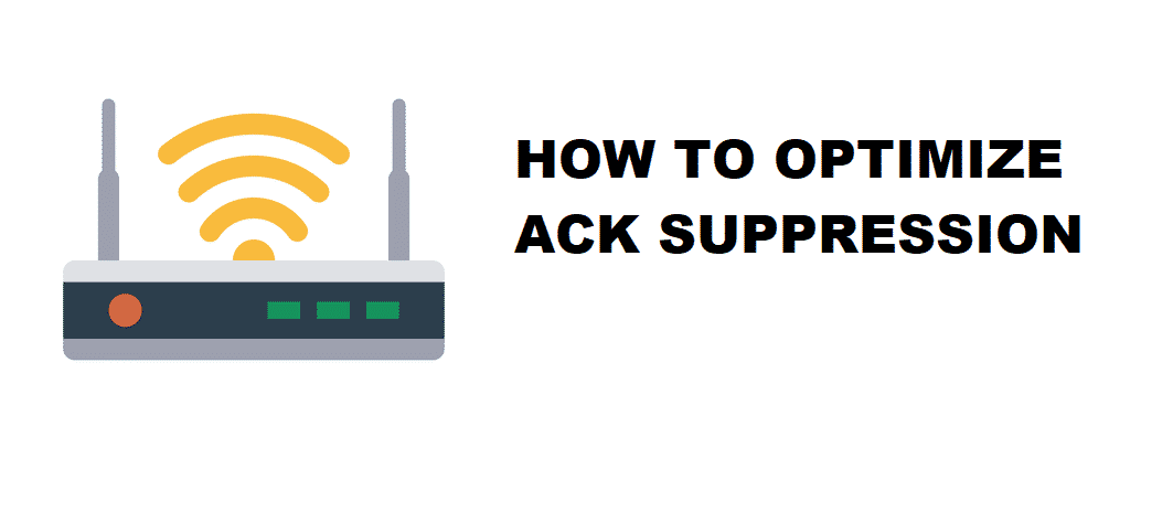 optimize ack suppression