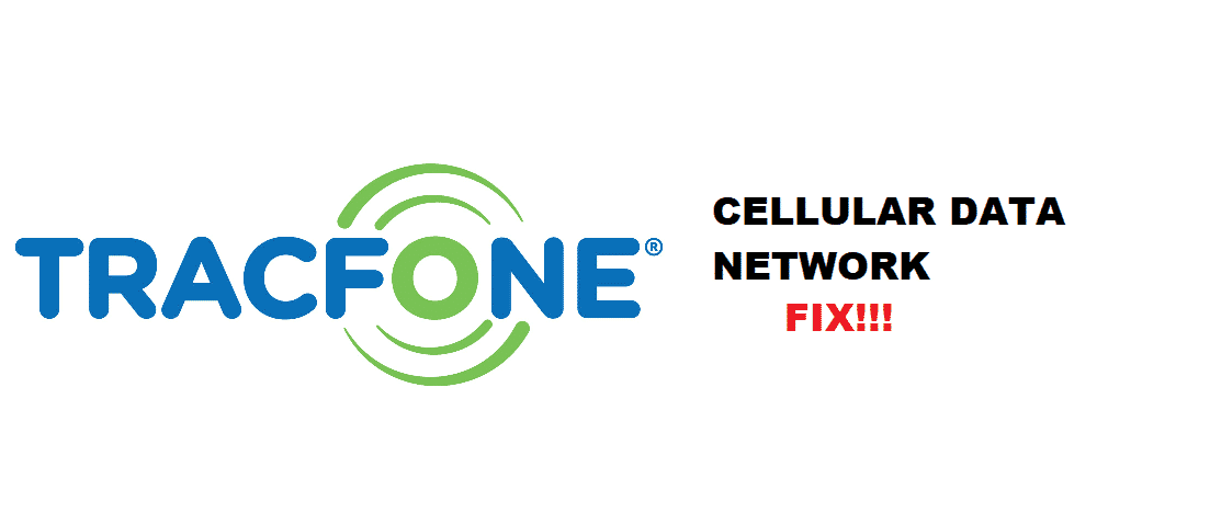 tracfone could not activate cellular data network