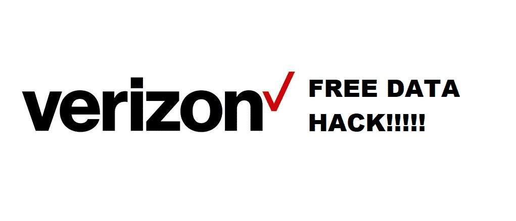 verizon free data hack