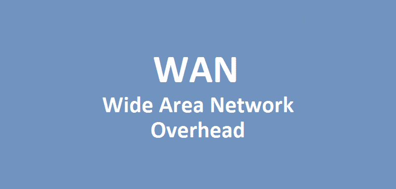 wan packet overhead