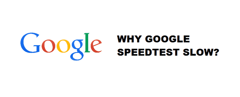 gogle speed test download slow but ookla fast