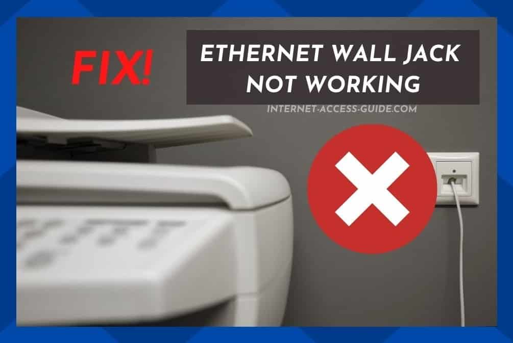 Ethernet Wall Jack nu funcționează