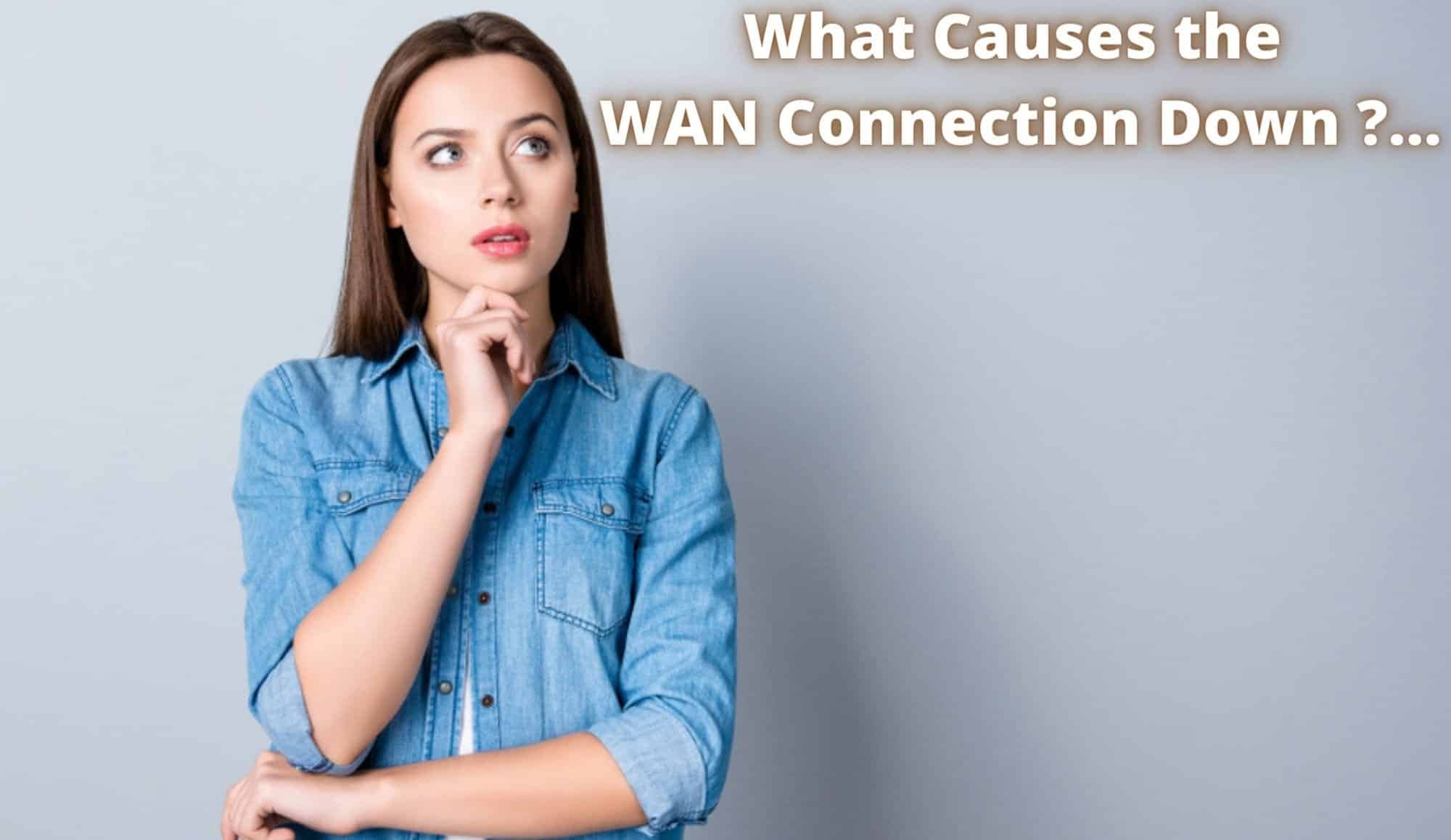 What Causes the WAN Connection Down (Frontier Communications)
