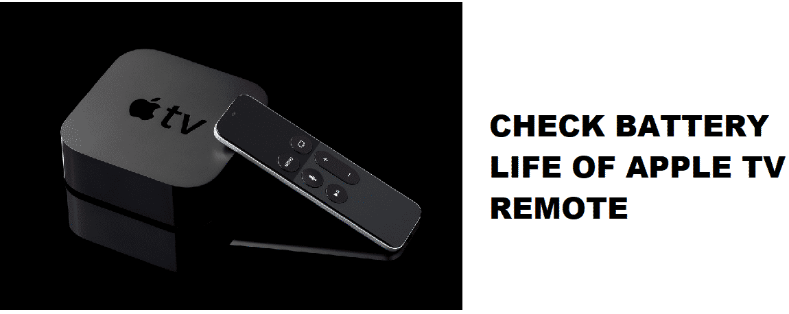 apple tv remote battery change