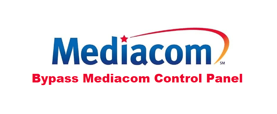 bypass mediacom control panel
