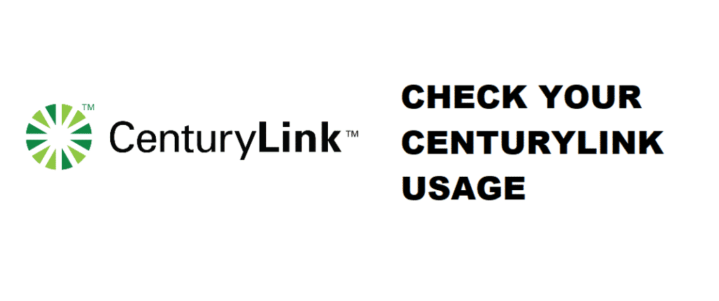 how to check centurylink usage