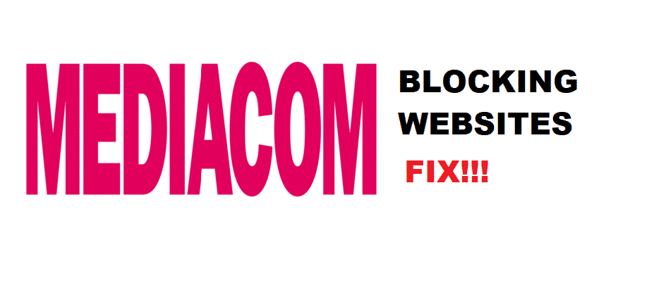 mediacom blocking websites