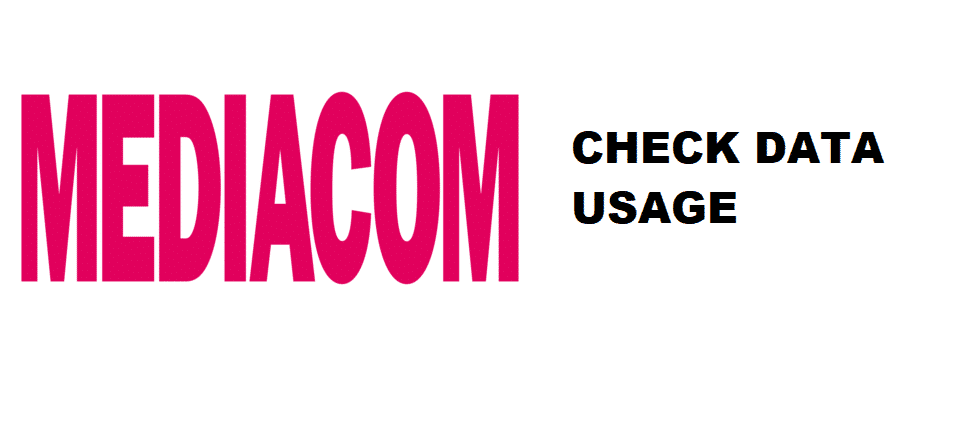 mediacom check usage