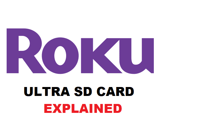 roku ultra sd card