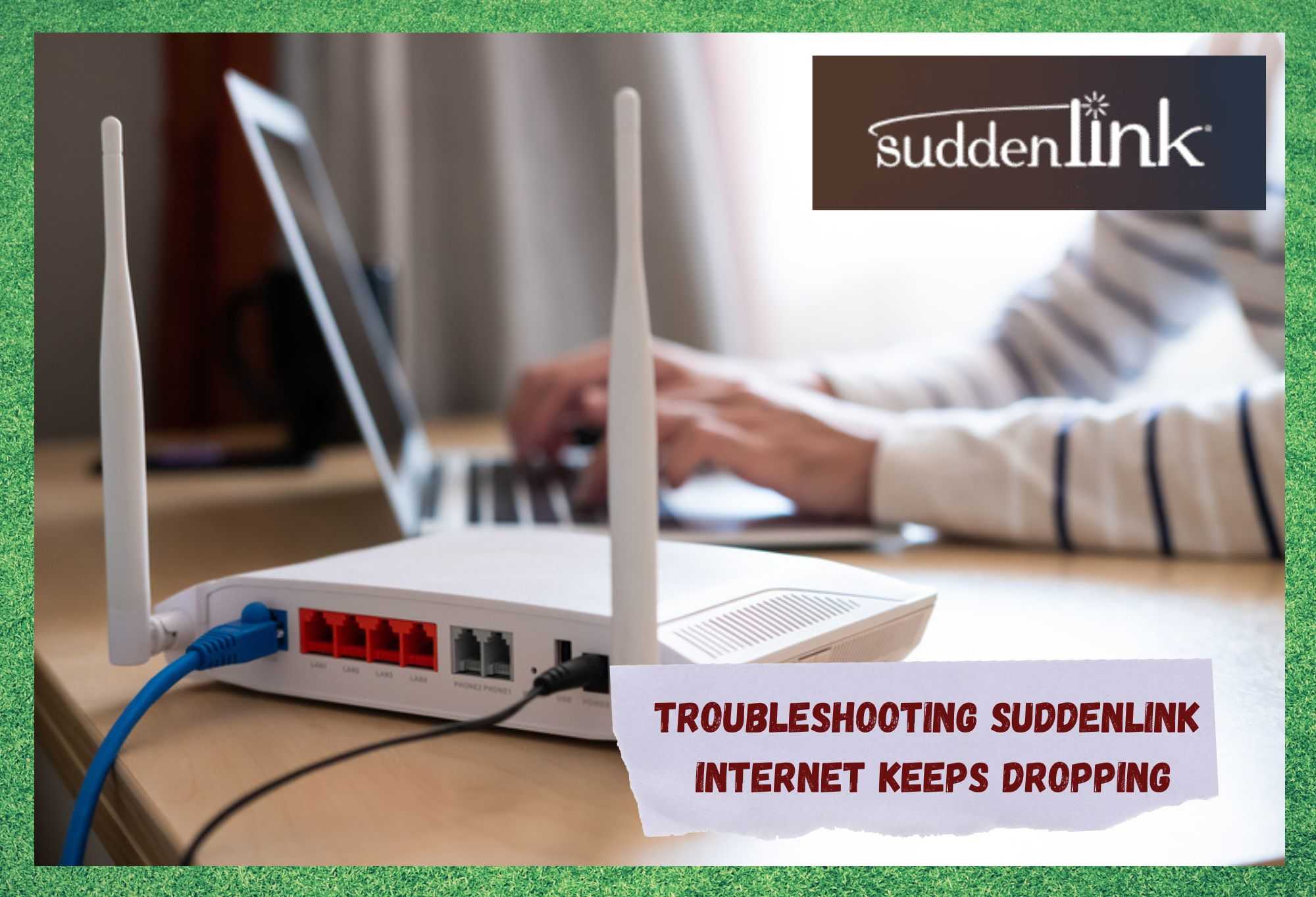 suddenlink internet keeps dropping