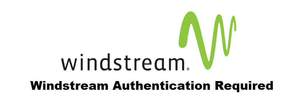windstream authentication required
