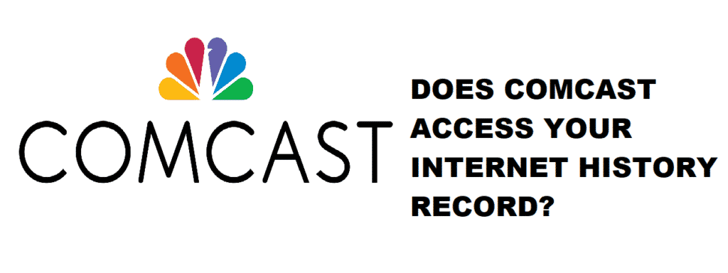 comcast internet history records