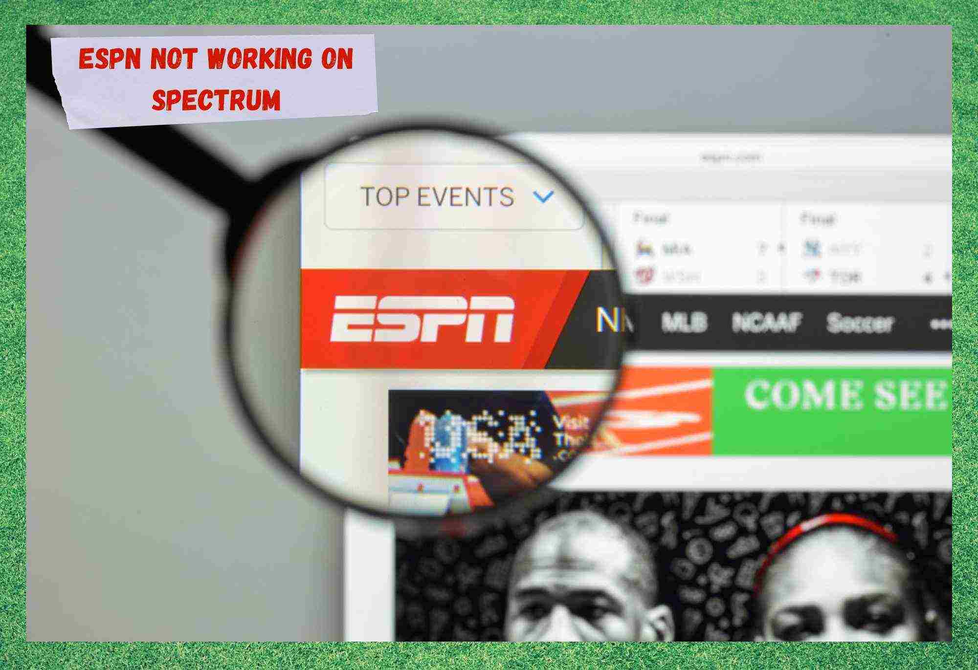 espn not working on spectrum