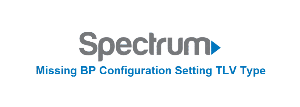 missing bp configuration setting tlv type spectrum