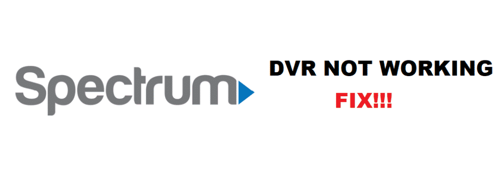 spectrum dvr not working