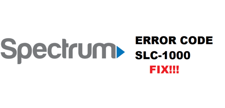 5 Ways To Fix Spectrum Error Code SLC 1000 Internet Access Guide
