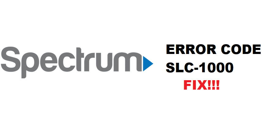 spectrum error code slc-1000