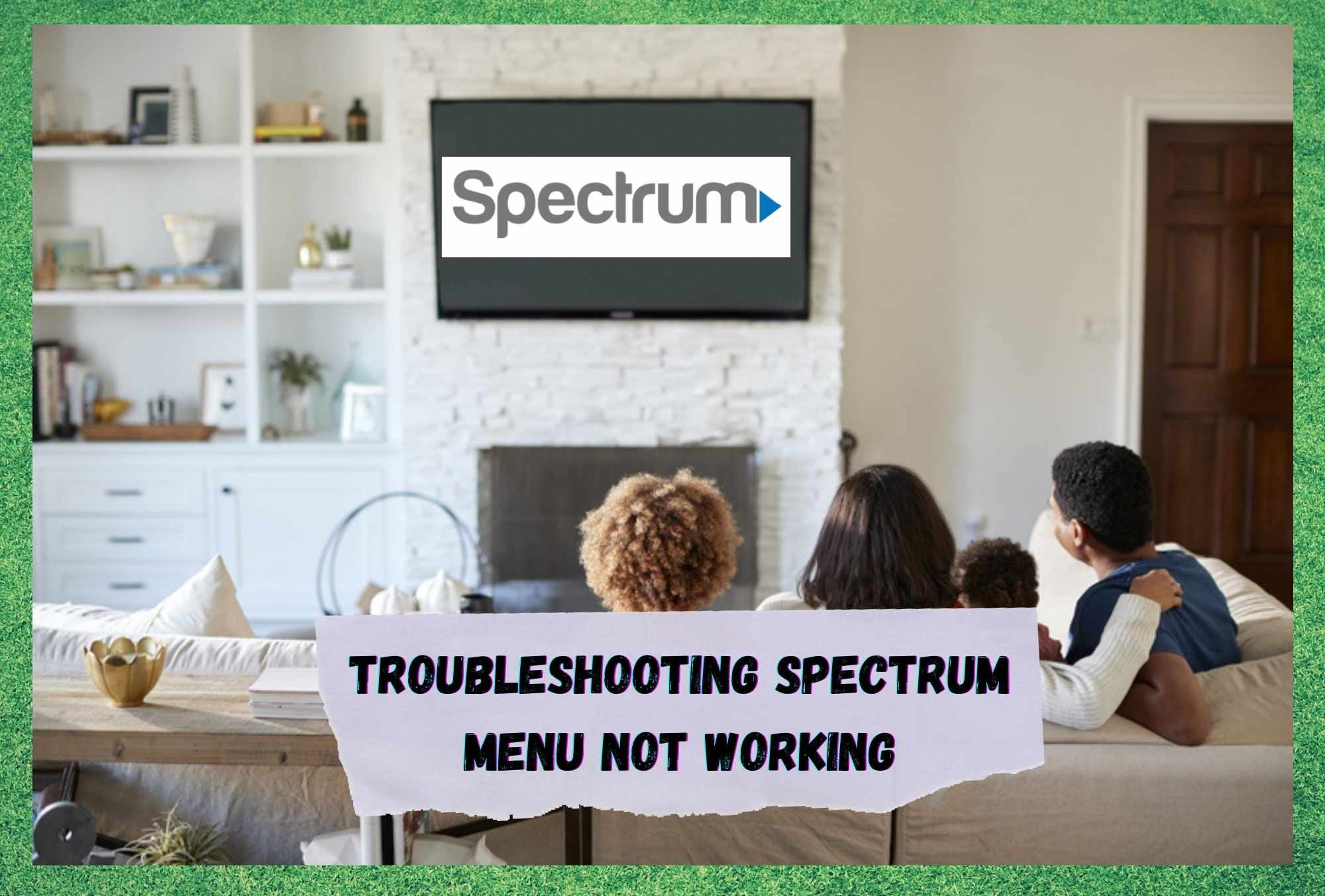 spectrum menu not working