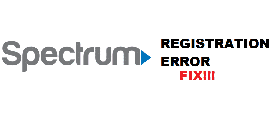 spectrum registration error