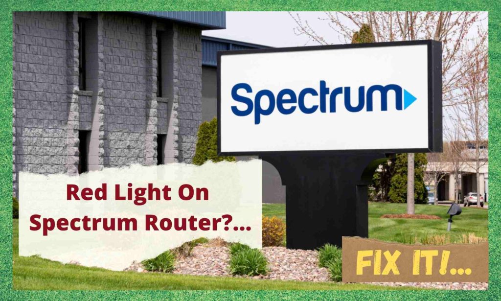 Spectrum Router Red Light