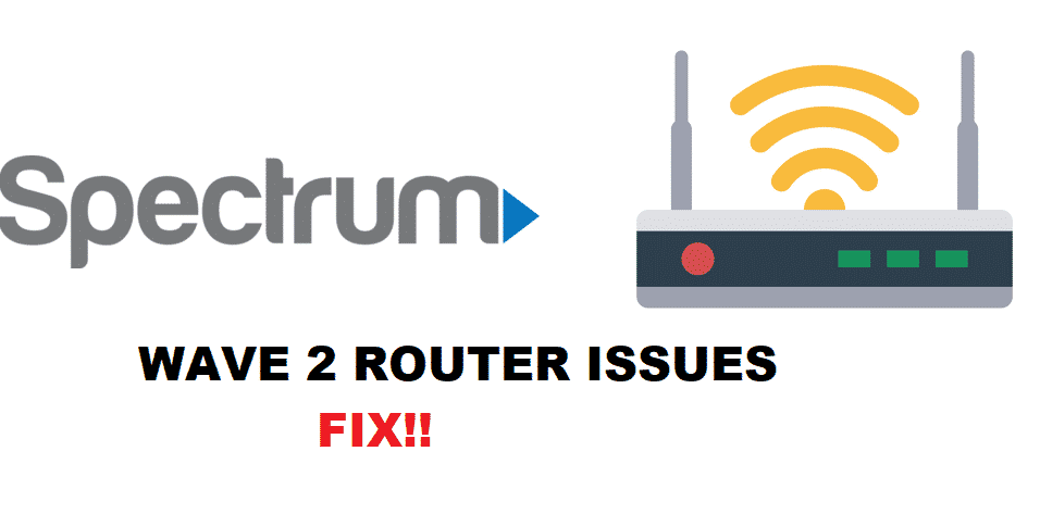 spectrum wave 2 router issues