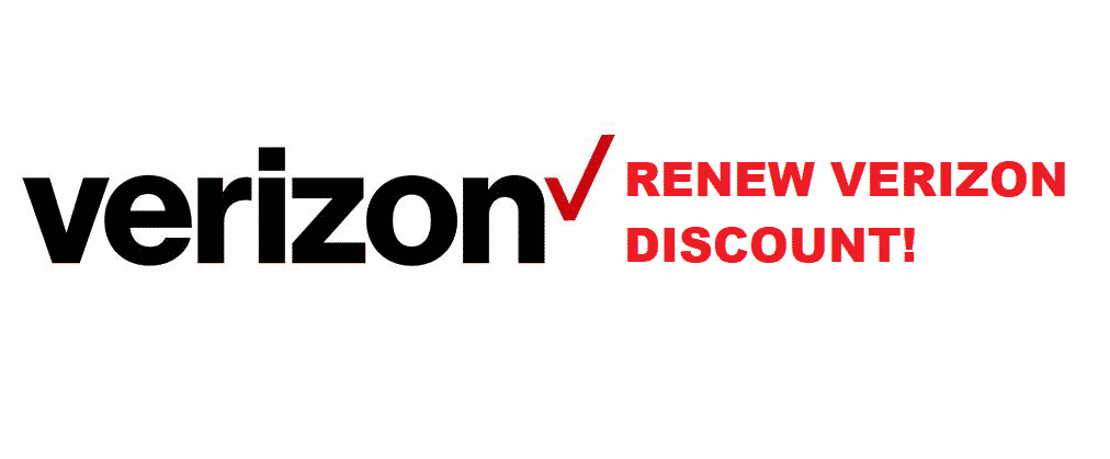 verizon discount renew