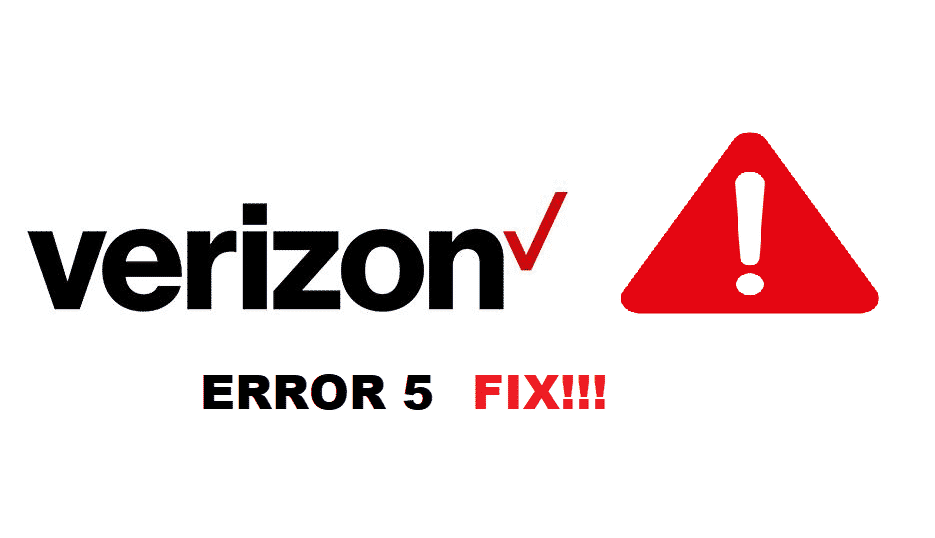 verizon error 5 other network problem