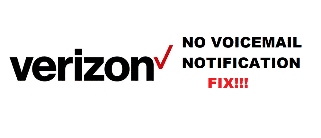 verizon no voicemail notification