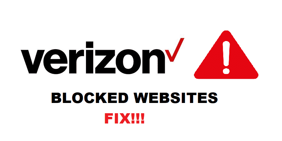 verizon wireless blocking websites